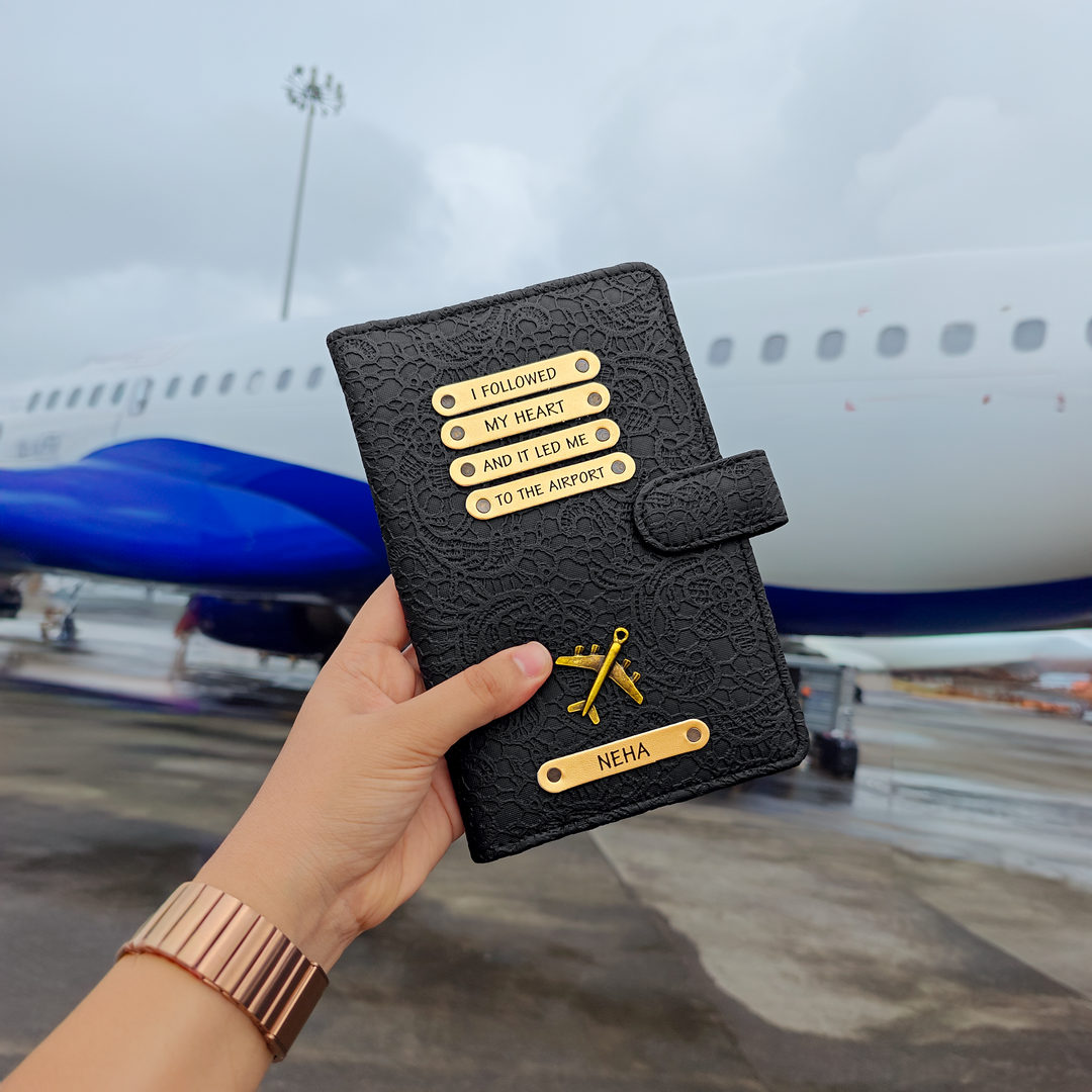 Personalized Travel Wallet - Glided Grace