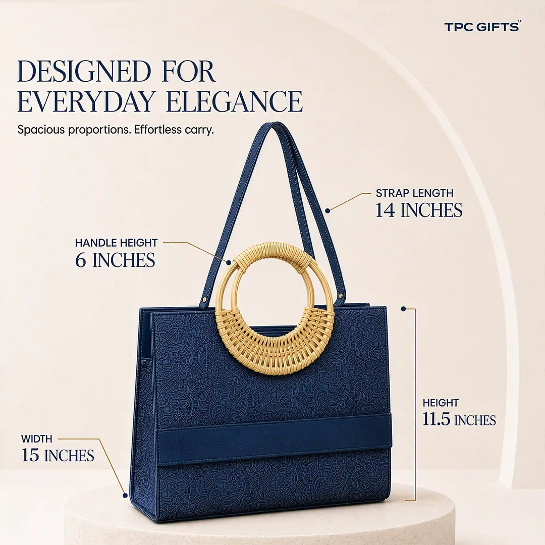 Personalised Tote Bags - Blue Midnight Lace Limited Edition