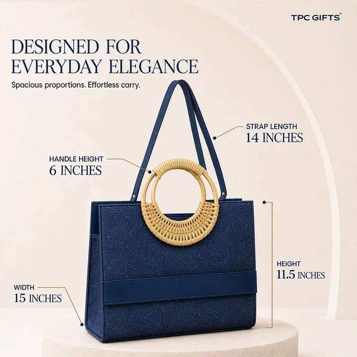 Personalised Tote Bags - Blue Midnight Lace Limited Edition