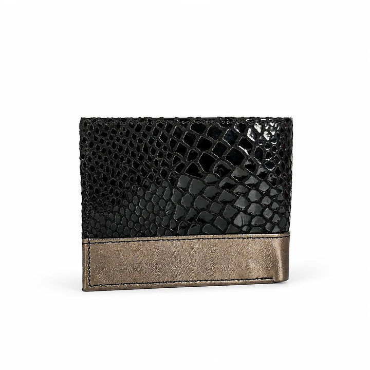Personalized Black Bollywood Geniune Leather Mens Wallet