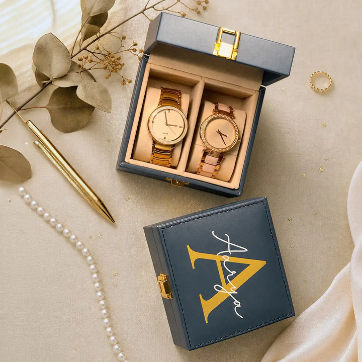 2 Slot Watch Organizer Box
