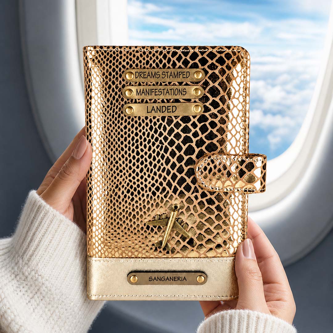 Gold Dust Travel Wallet