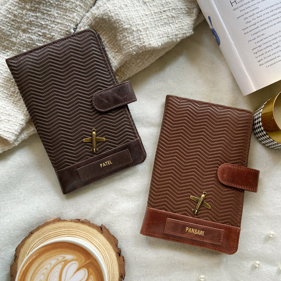Genuine Leather Passport covers by TPC Gifts