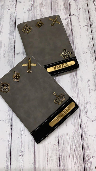 Personalised Couple  Passport Cover