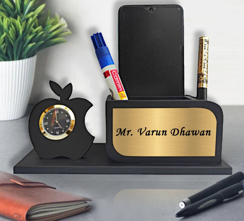 PERSONALIZED PEN , PHONE  STAND WITH WATCH