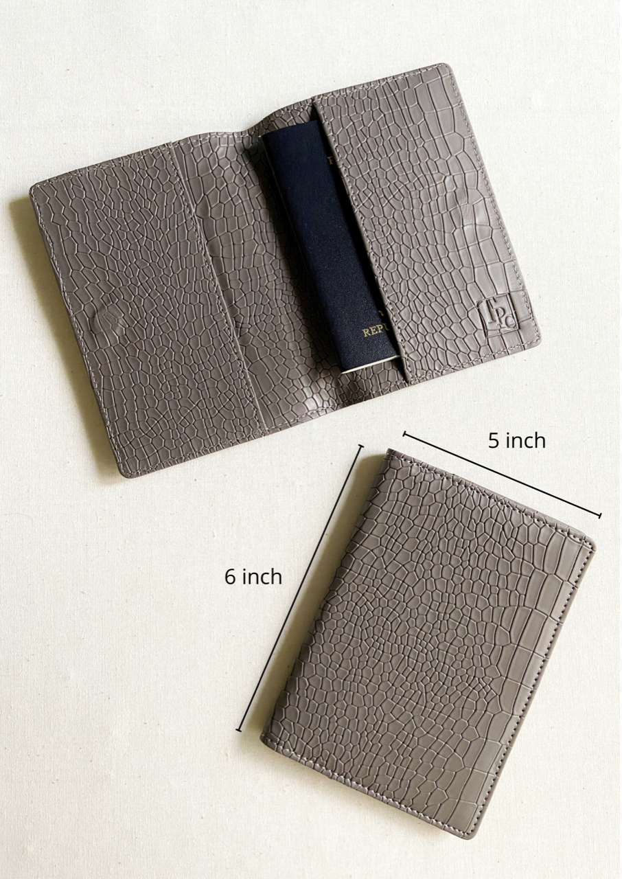 Multi Tone Passport Cover &amp; Luggage Tag Set