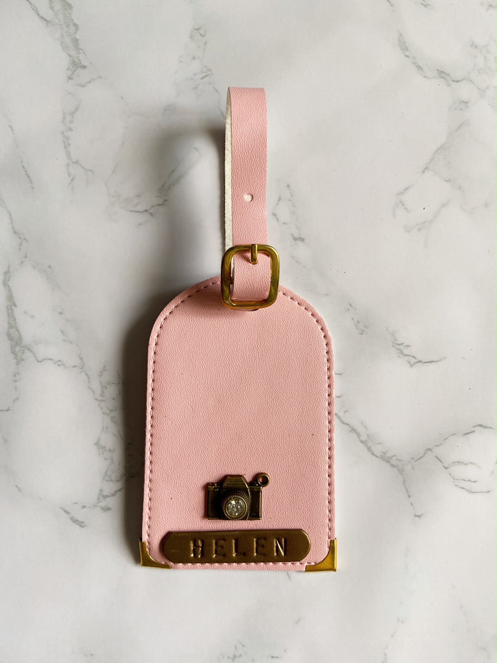 Customized Pastel Luggage Tag