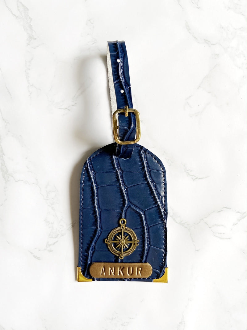 Customized Textured Luggage Tag