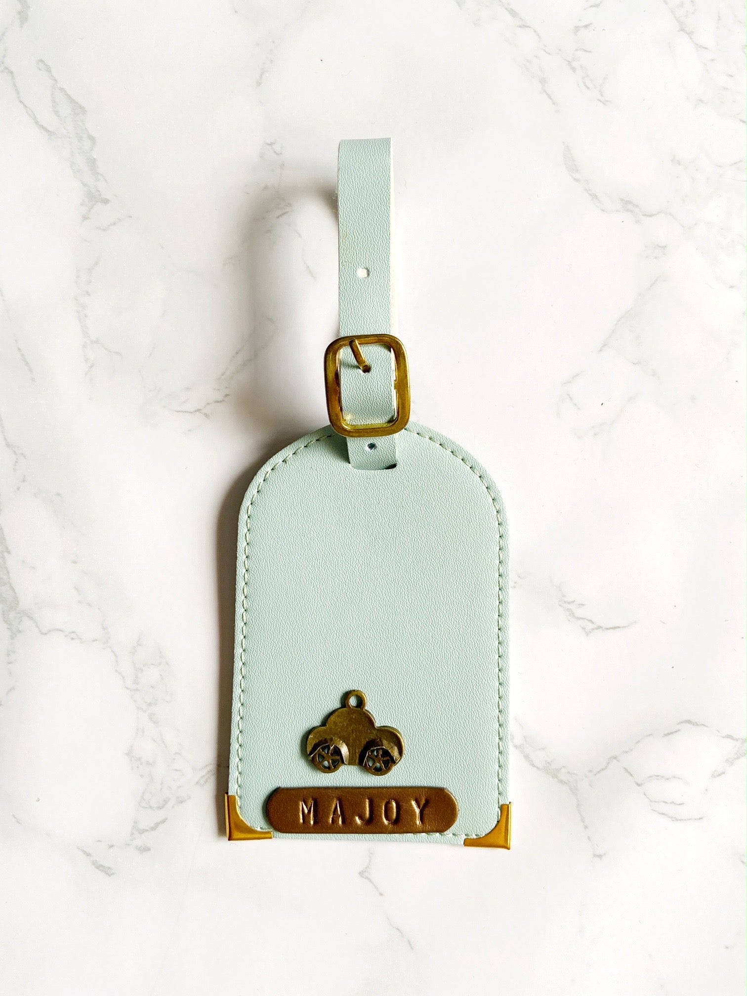 Customized Pastel Luggage Tag