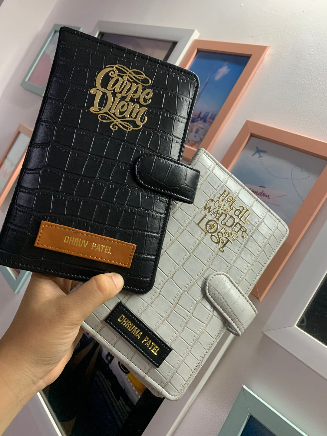 Croco Couple Travel Organizers