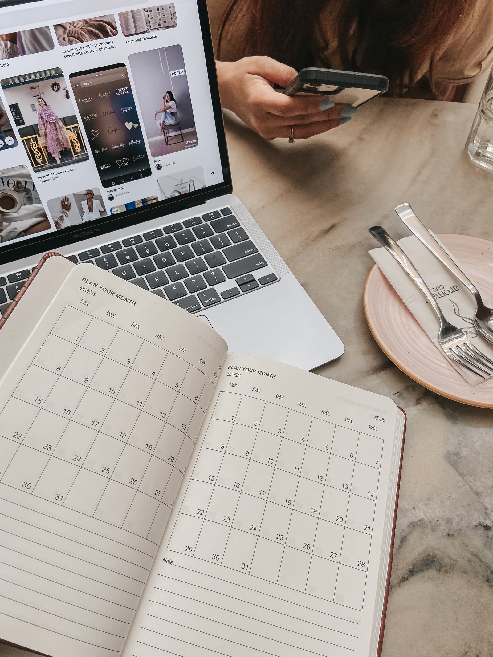 TPC Gifts Customised Diary Open
