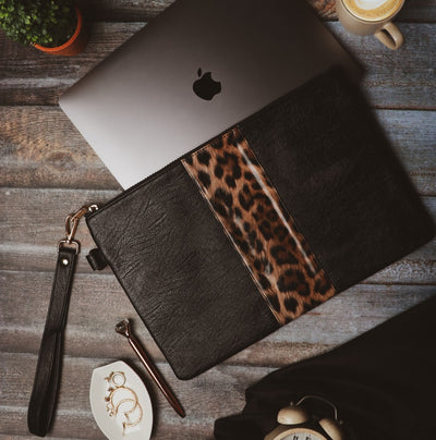 Cheetah Print Laptop Sleeve