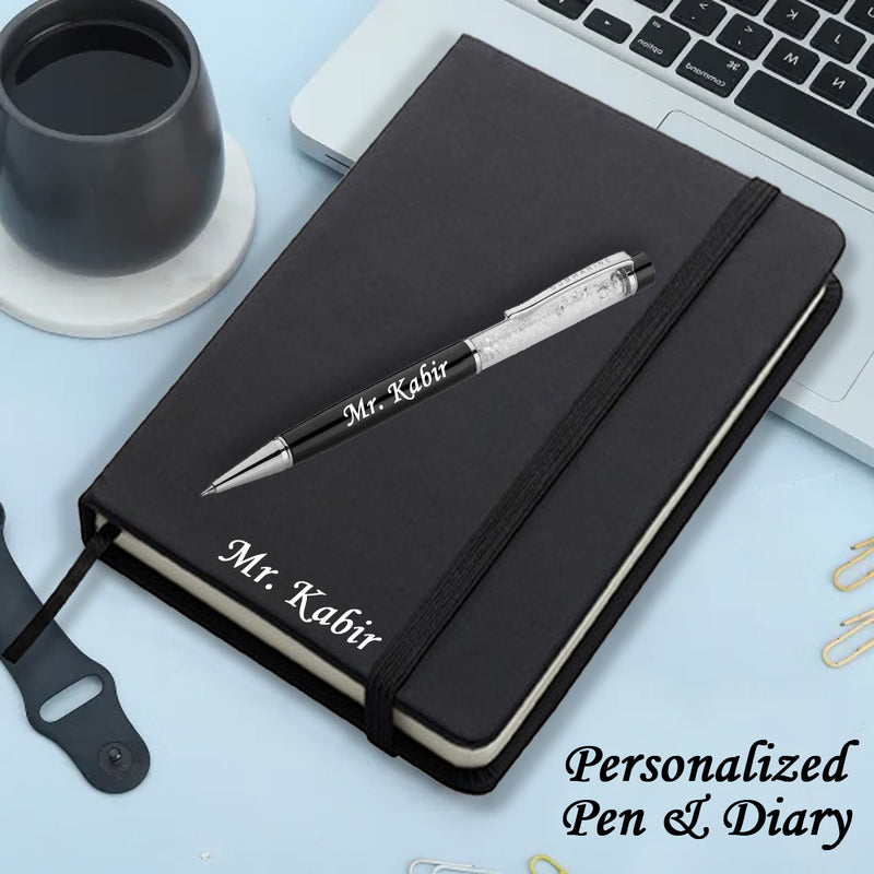 CUSTOMISED PEN & DIARY SET