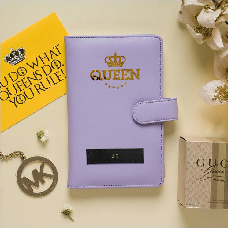 Personalized Purple Magic Travel Organizer