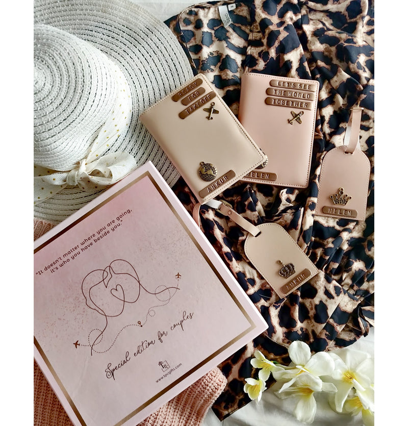 Pastel Passport Cover And Luggage Tag