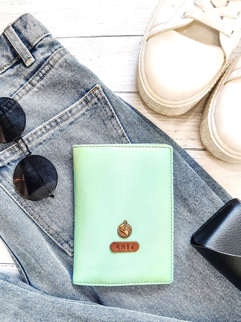 Mintgreen Pastel Passport Cover