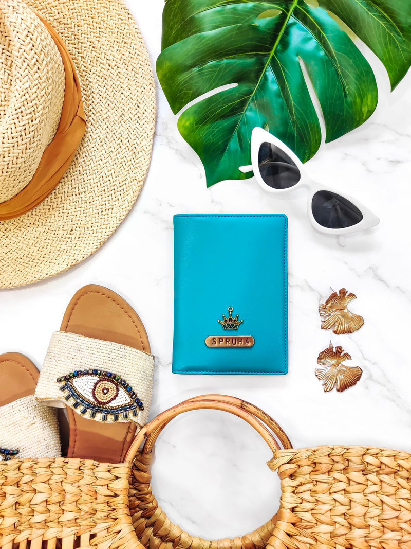 pastel passport cover