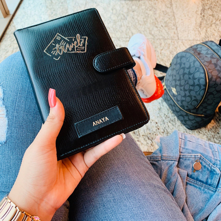 TPC Gifts | Black Lizzard Texture Travel Organizer 1