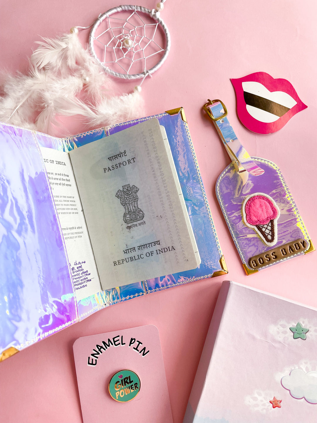 TPC Gifts | Best Baby Passport Cover &amp; Luggage Tag 2